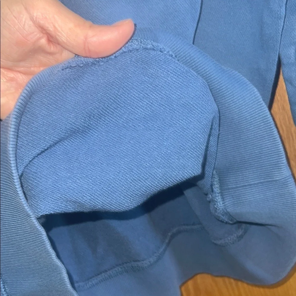 Banana Republic Organic‎ Cotton Blue Crew Neck Long Sleeve Sweatshirt Mens M